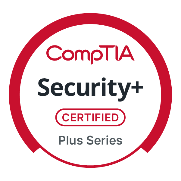Comptia Security+ Certificate